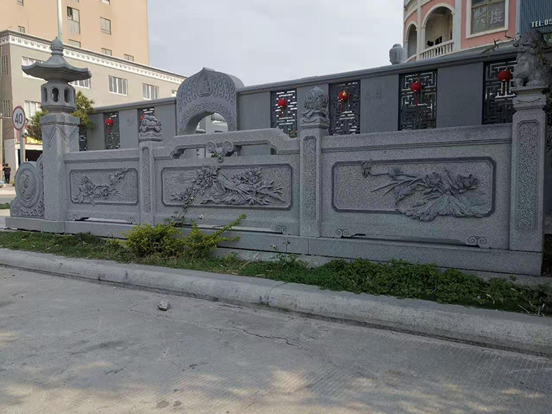 花崗巖石欄桿(圖1)