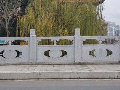 護城河花崗巖石欄桿