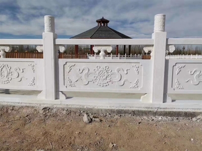 景區漢白玉石欄桿