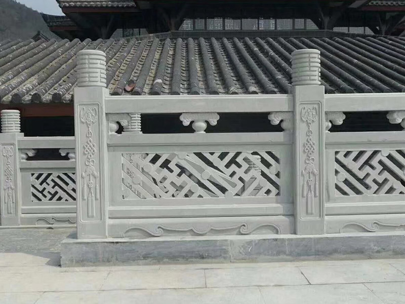 廟宇陽臺漢白玉石護(hù)欄
