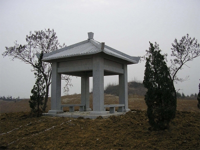  簡易單層石涼亭 