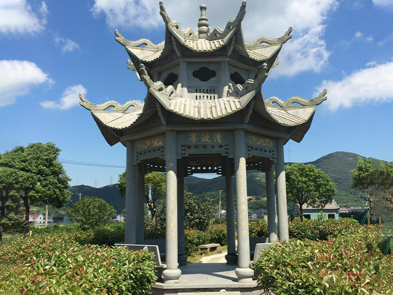 清波亭雙層涼亭