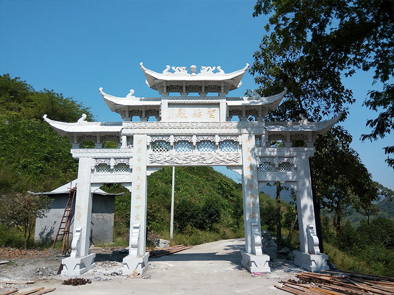 鄉村石牌坊案例